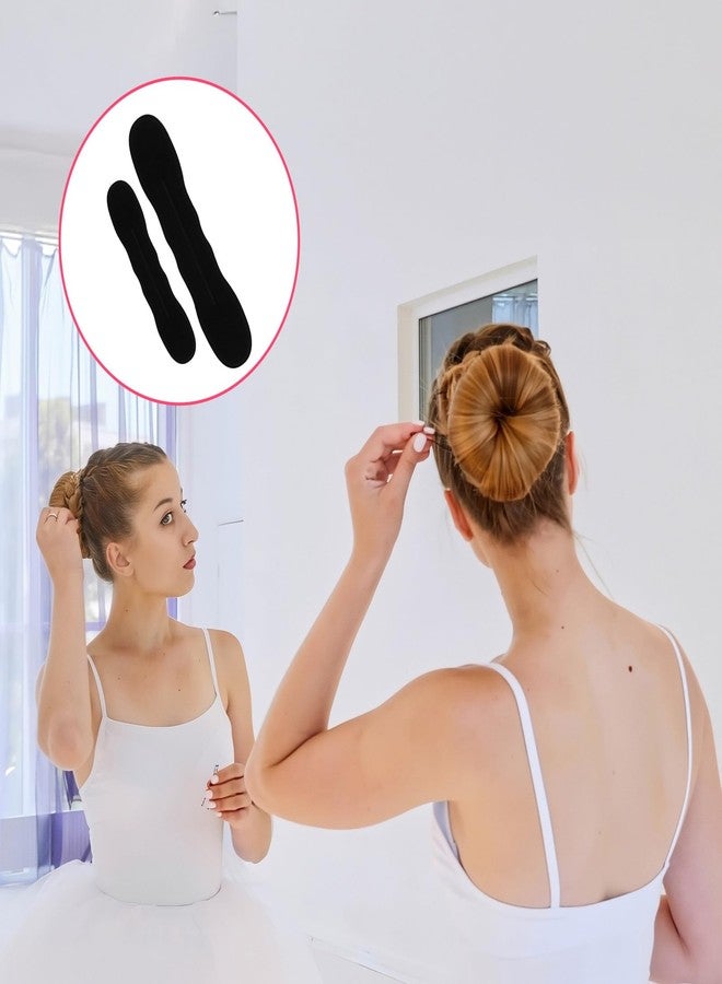 Pretwad 10 Pack Hair Bun Maker for Women - 5 Small & 5 Large Non-Slip Foam Sponge Bun Shapers for Easy Updos, Lazy Hair Curler Bun Clips, Reusable Magic Bun Curler for Long/Short/Thick/Thin Women Hair - Image 5